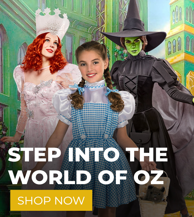 Shop Wizard of Oz Costumes and Accessories on CostumeSuperCenter.com