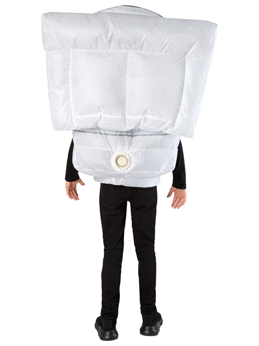 Boys' Skibidi Toilet Inflatable Hood - costumesupercenter.com