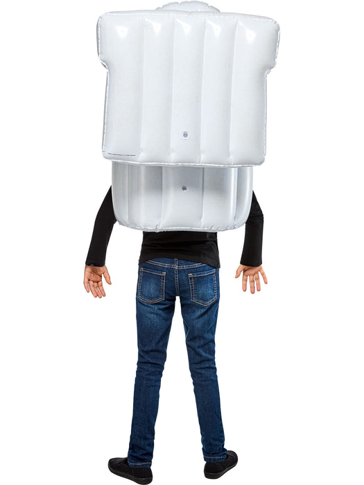 Boys' Skibidi Toilet Blow Up Costume with Mask - costumesupercenter.com