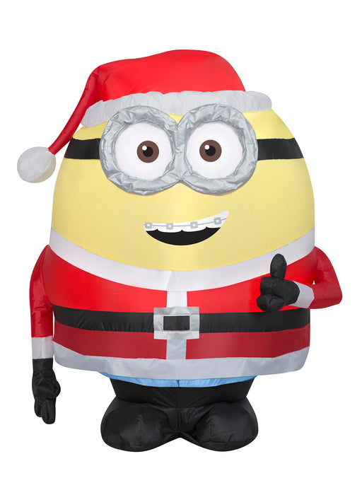 3 Foot Minions Otto Light Up Christmas Inflatable Lawn Decoration - costumesupercenter.com