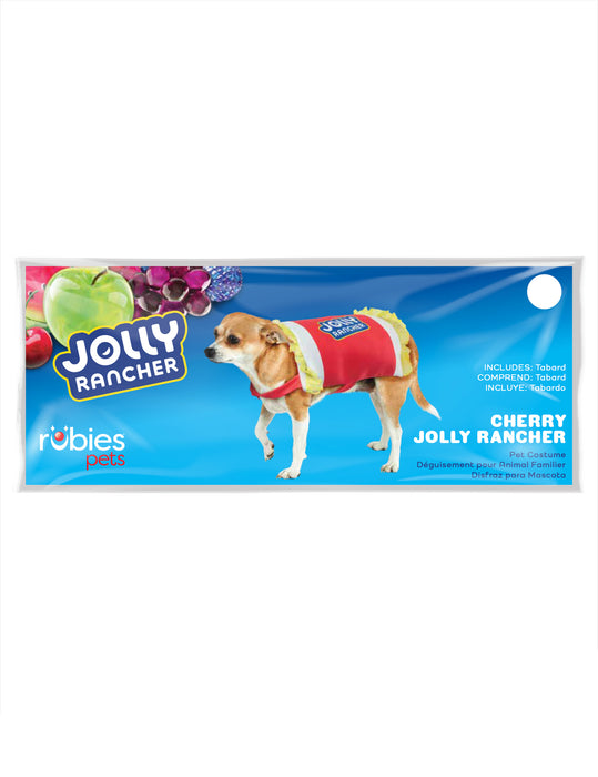 Cherry Jolly Rancher Pet Costume - costumesupercenter.com