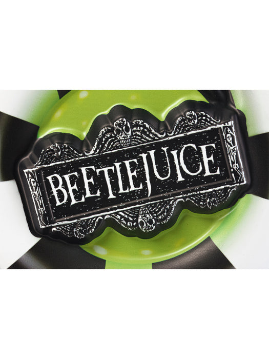 Beetlejuice Sandworm Front Door Wreath Decoration - costumesupercenter.com