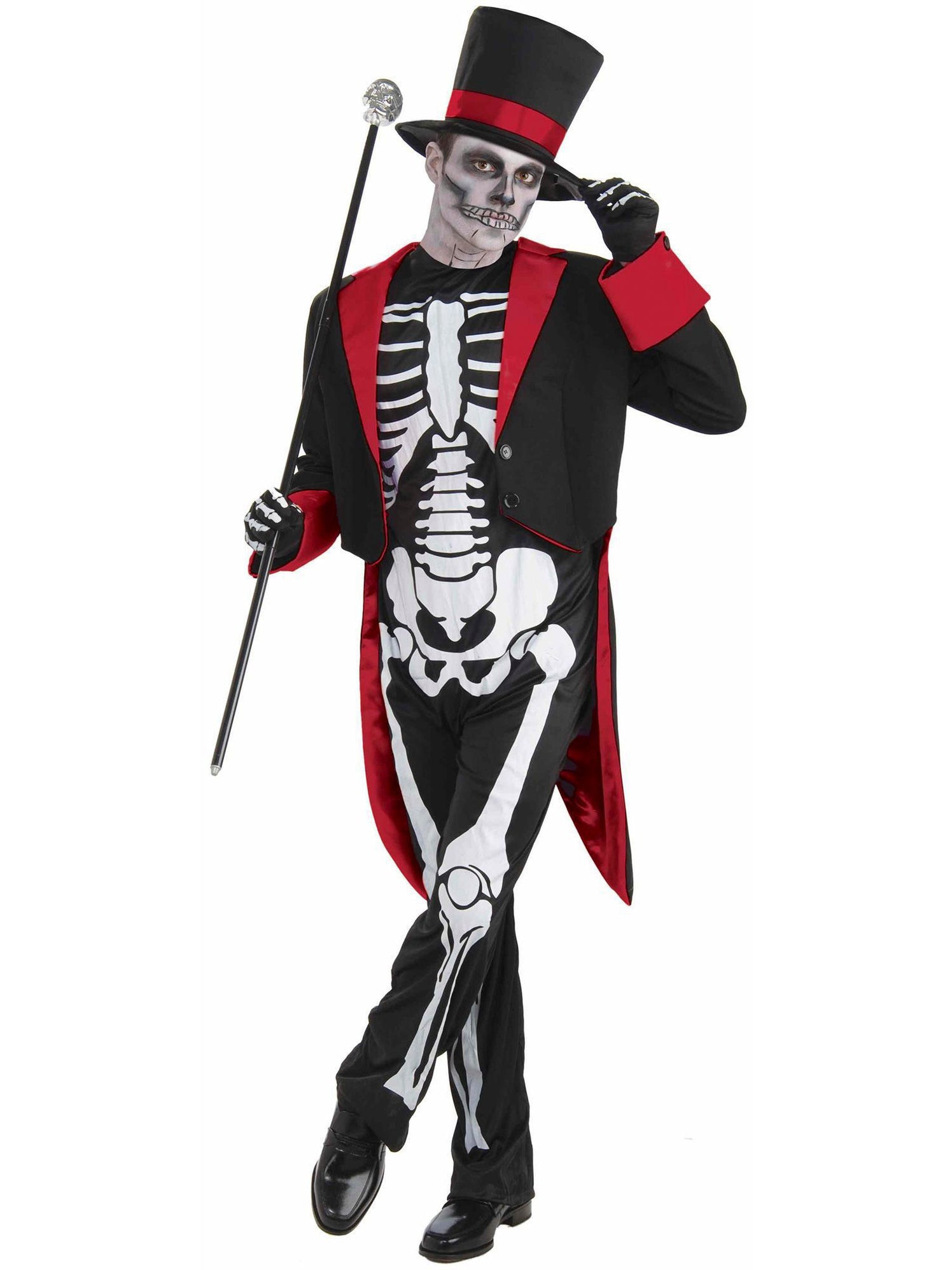 Mens Mr. Bone Jangles Costume — Costume Super Center