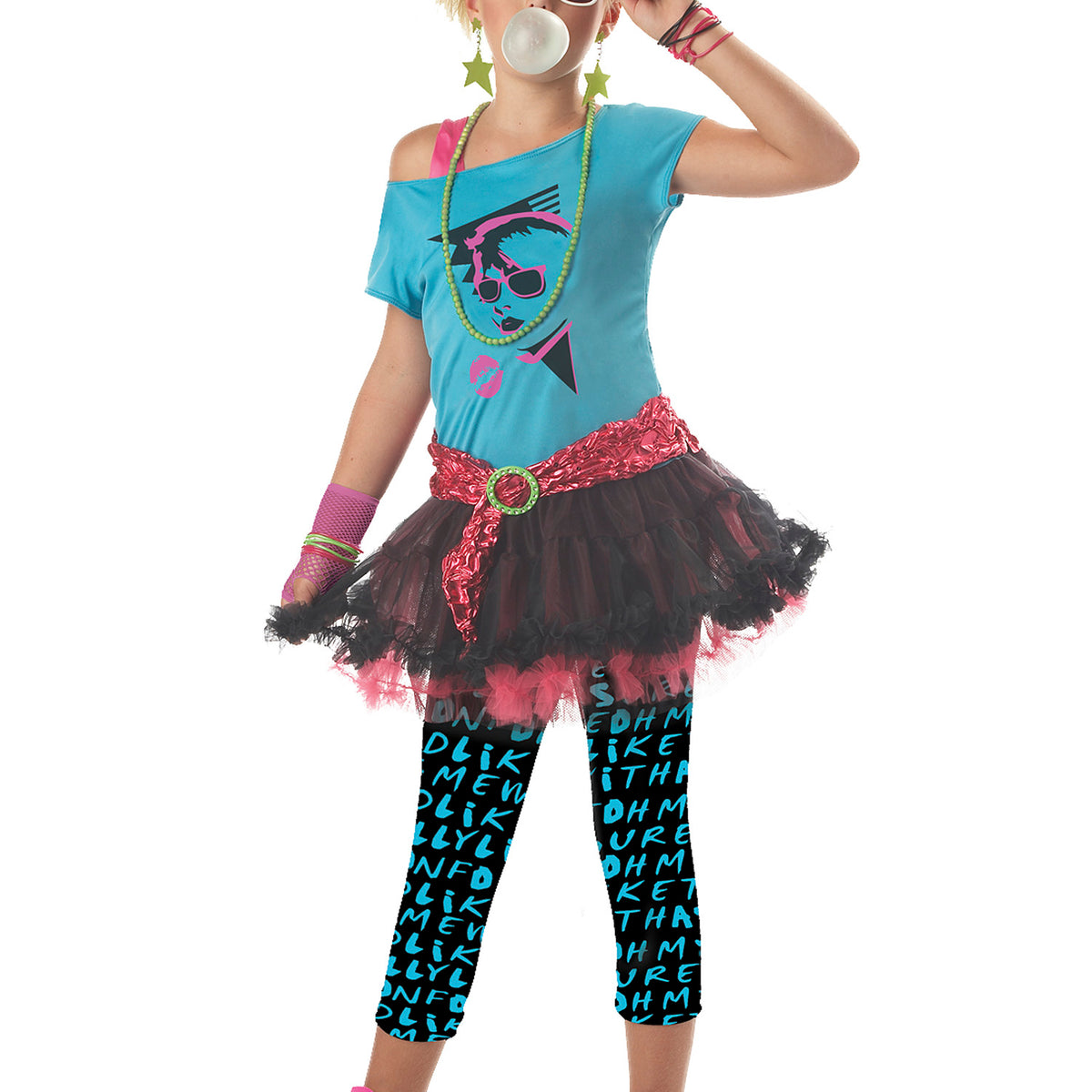 Child 80's Valley Girl Costume (6-8) — Costume Super Center