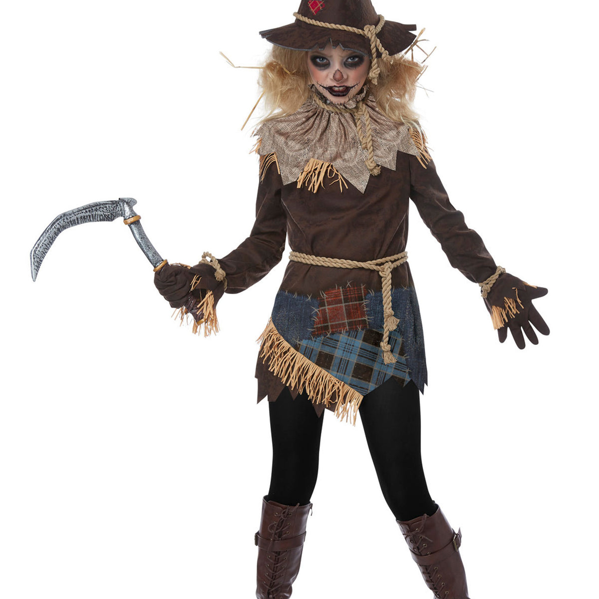 Kids Creepy Scarecrow Costume — Costume Super Center