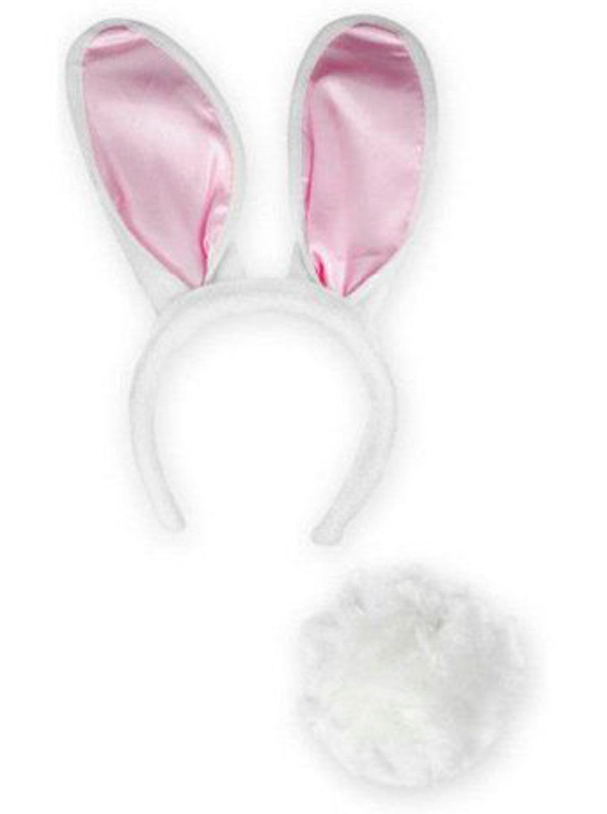 Economy Bunny Ears and Tail Set — Costume Super Center