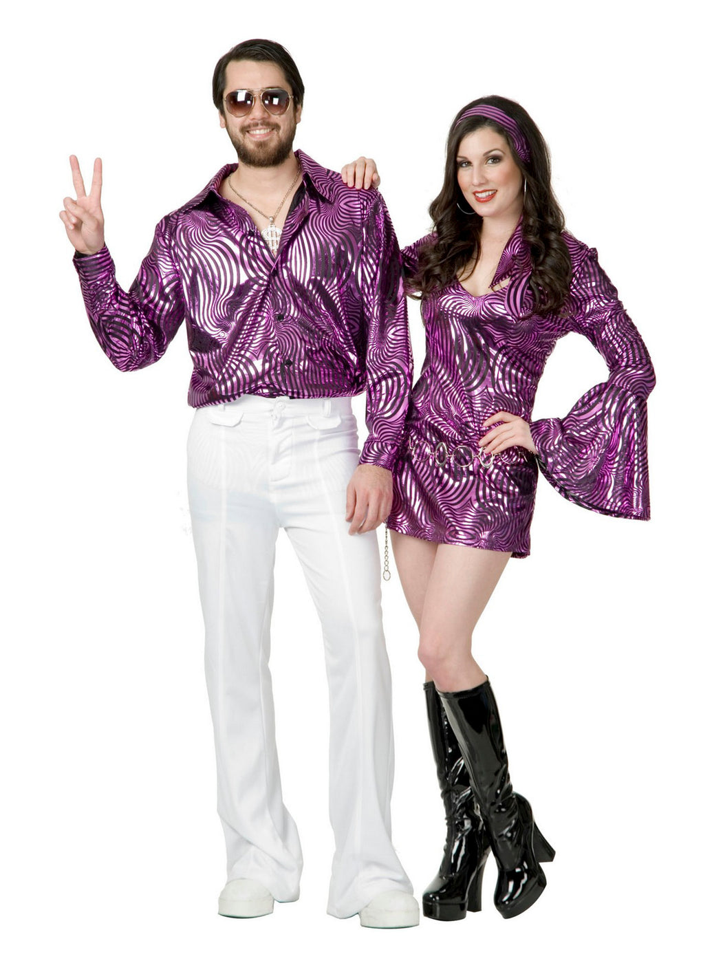 Men's Dazzling Disco Shirt — Costume Super Center