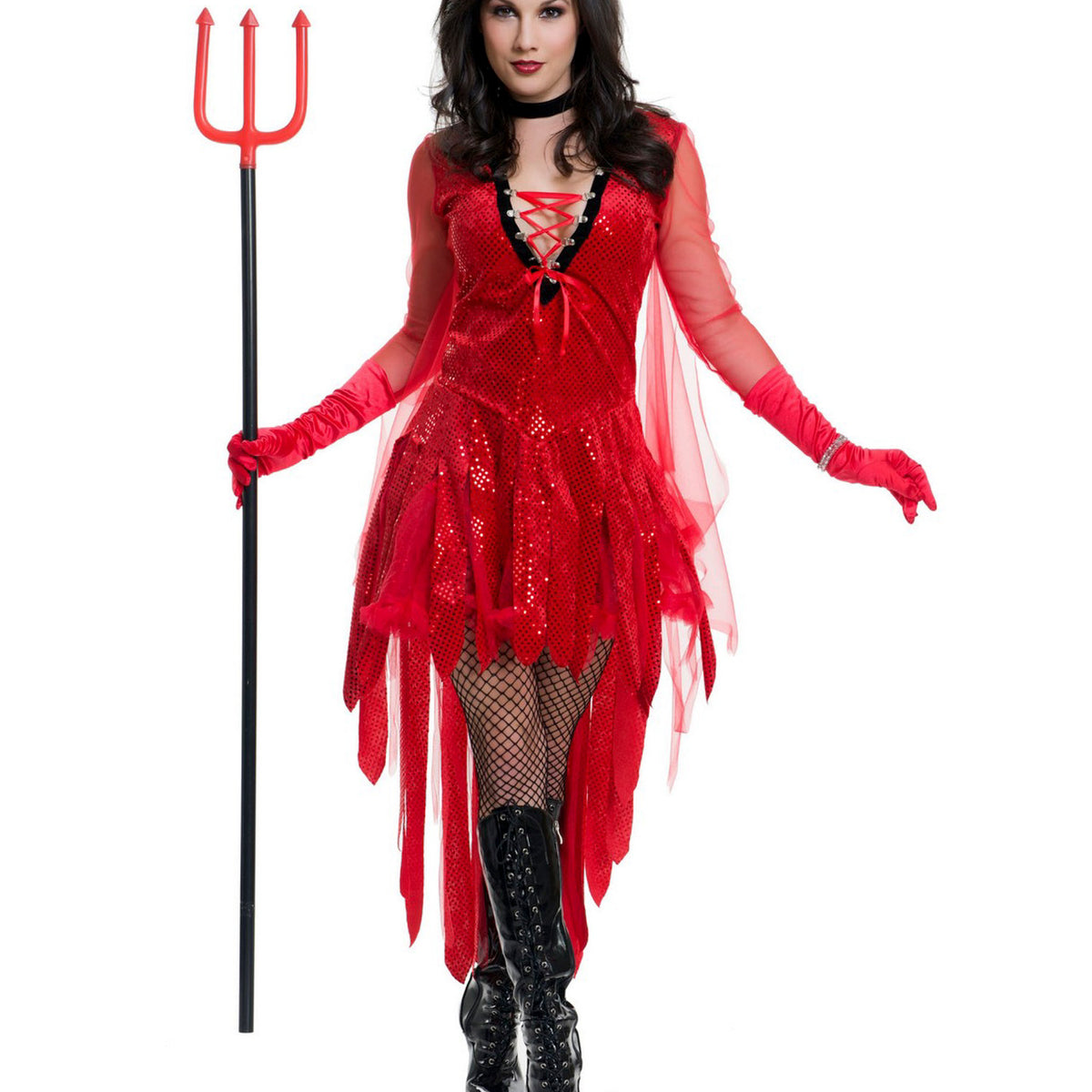 Women's Red Hot Devil Costume — Costume Super Center