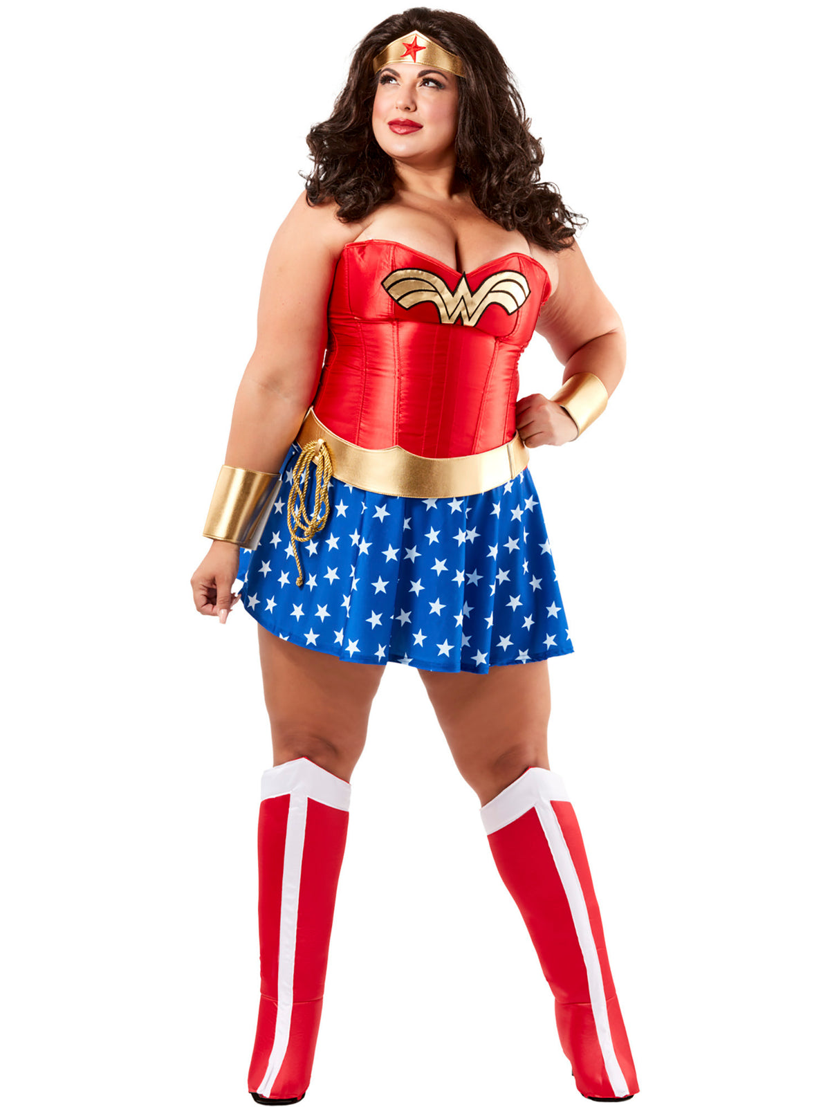 Wonder Woman Deluxe Plus Size Costume for Adults — Costume Super Center