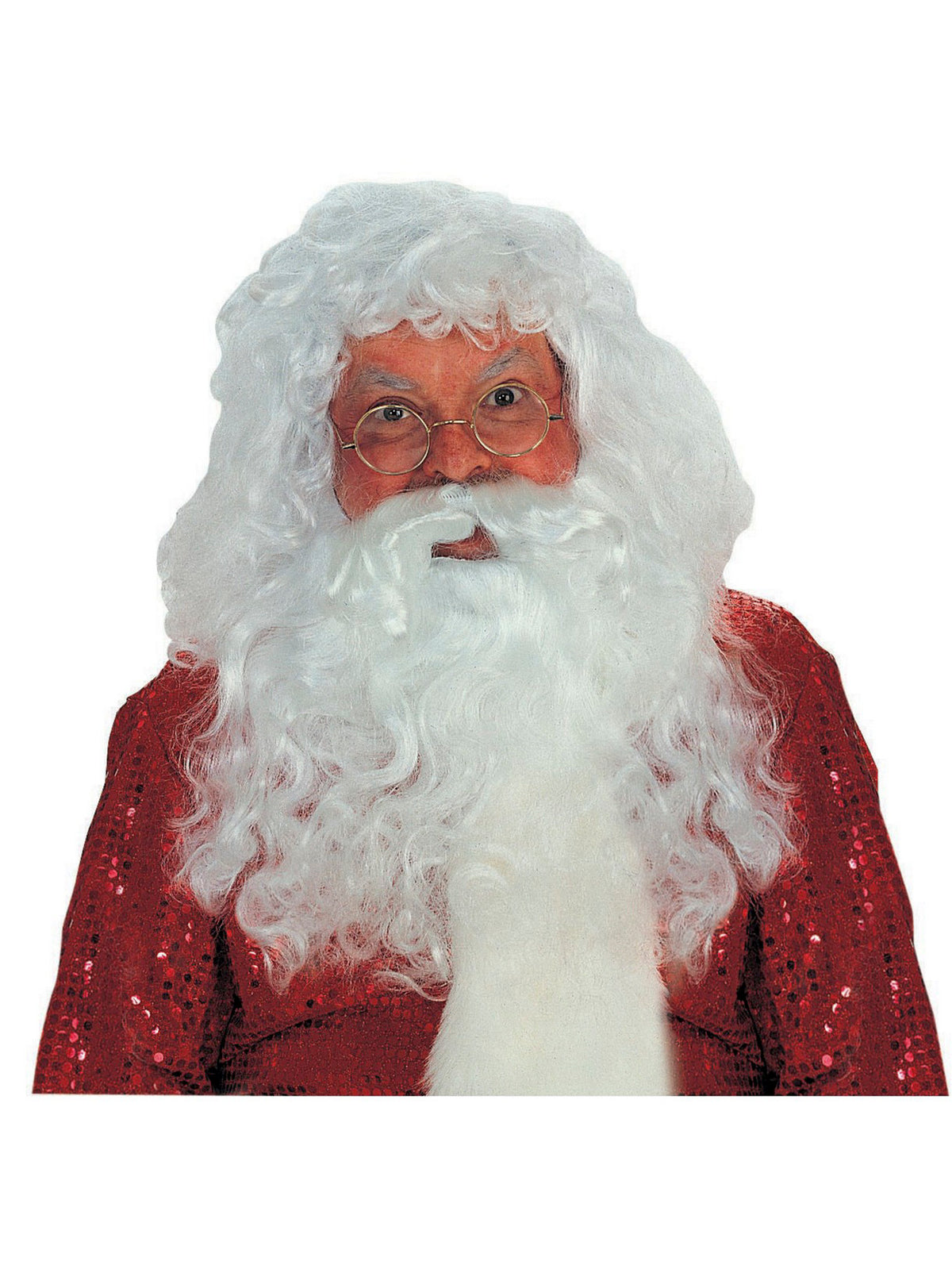 Adults Professional Santa Hat and Beard Set — Costume Super Center