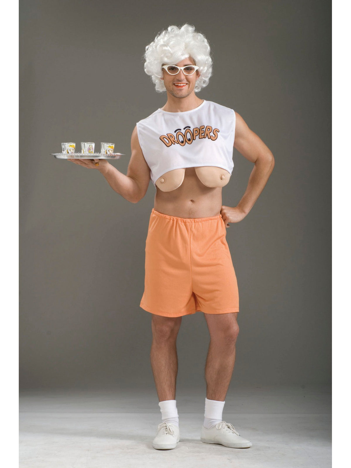 Droopers Boobs Adult Costume