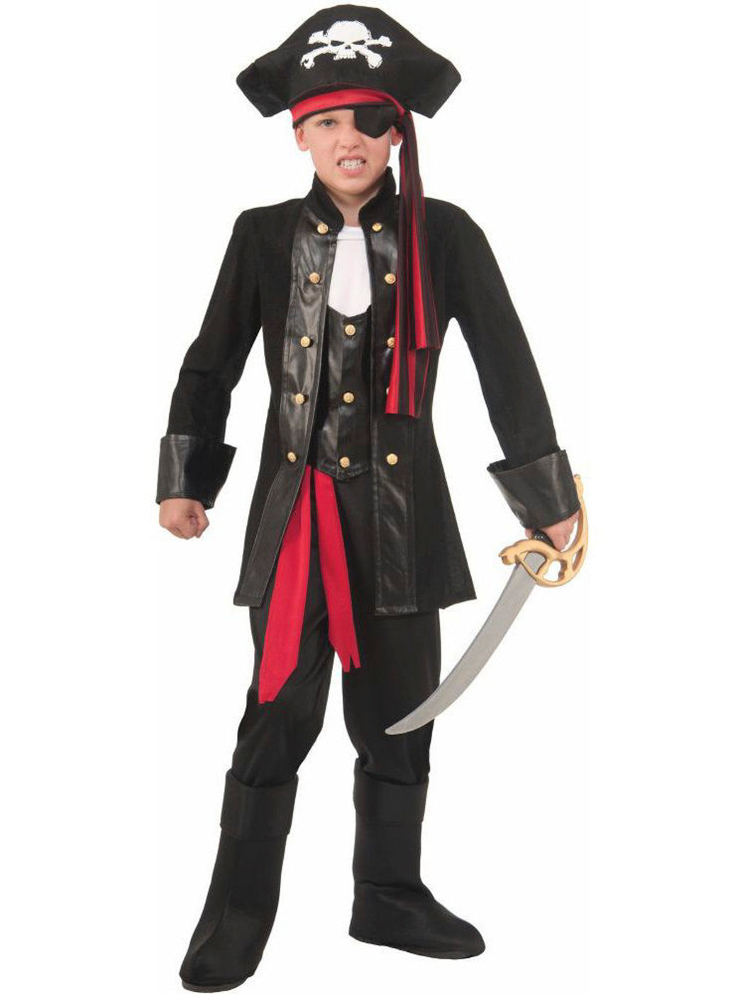 Boys Seven Seas Pirate Costume — Costume Super Center 3763