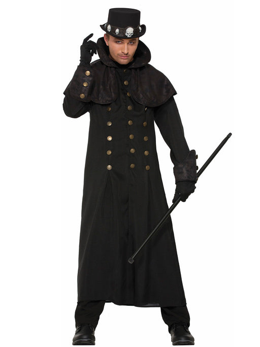 Mens Warlock Coat Costume - costumesupercenter.com