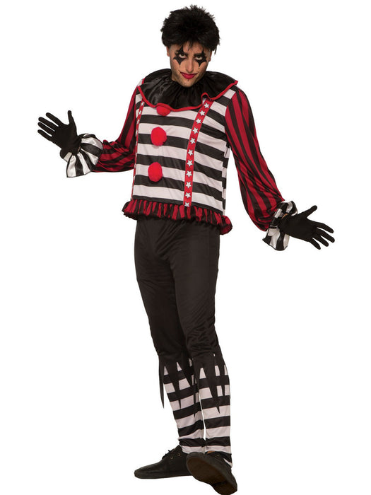 Mr. Mayhem Male Clown Mens Costume - costumesupercenter.com