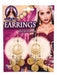 Fortune Teller Gold Coin Earrings - costumesupercenter.com