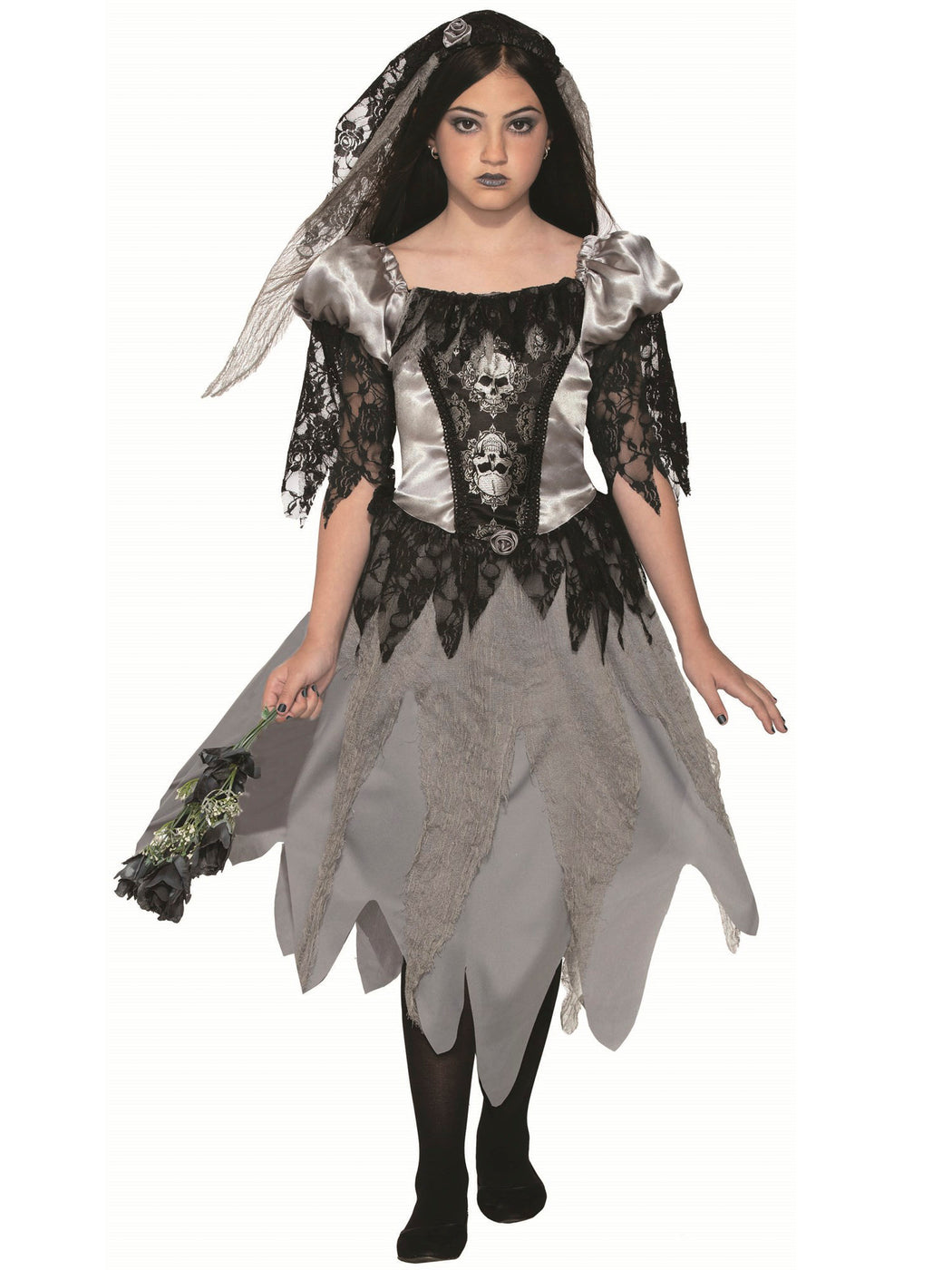 Girls Scary Princess Bride Costume — Costume Super Center