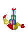 4 Foot Dr. Seuss The Grinch Hanging with Presents Light Up Christmas Inflatable Lawn Decoration - costumesupercenter.com