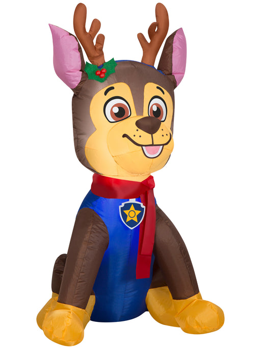 3.5 Foot Paw Patrol Chase Light Up Christmas Inflatable Lawn Decor - costumesupercenter.com