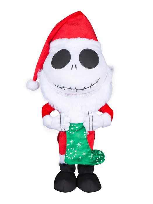 18-inch The Nightmare Before Christmas Jack Skellington Plush Front Door Greeter - costumesupercenter.com