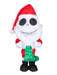 18-inch The Nightmare Before Christmas Jack Skellington Plush Front Door Greeter - costumesupercenter.com