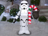 3.5 Foot Star Wars Stormtrooper with Candy Cane Light Up Christmas Inflatable Lawn Decoration - costumesupercenter.com