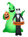 6.5 Ft. Airblown Inflatable The Nightmare Before Christmas Jack & Boogie - costumesupercenter.com