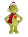 19.5-inch Dr. Seuss The Grinch Christmas Plush Light Up Front Door Greeter - costumesupercenter.com