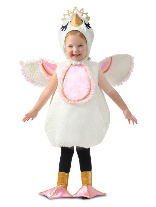 Girls Swan Princess Costume - costumesupercenter.com