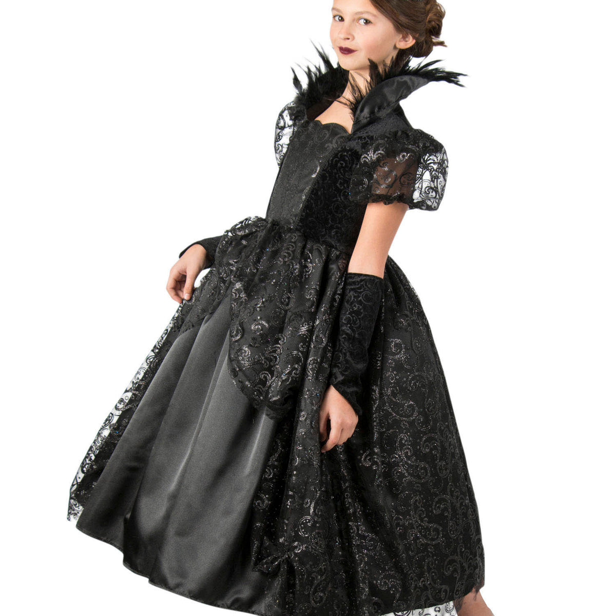 Dark Princess Costume For Girls — Costume Super Center 