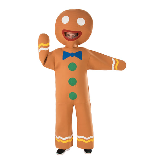 Adult Ginger Bread Man Costume - costumesupercenter.com