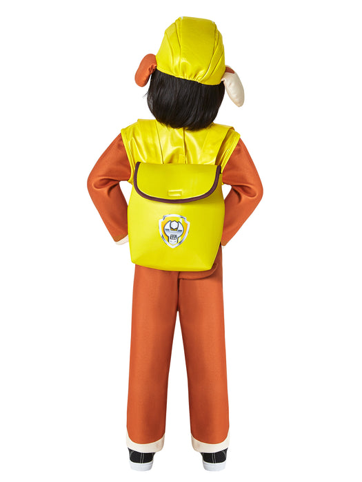 Paw Patrol Rubble Costume for Toddlers - Deluxe - costumesupercenter.com