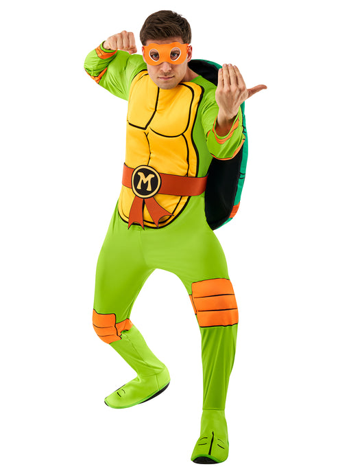 Men's Teenage Mutant Ninja Turtles Michelangelo Costume - Deluxe - costumesupercenter.com