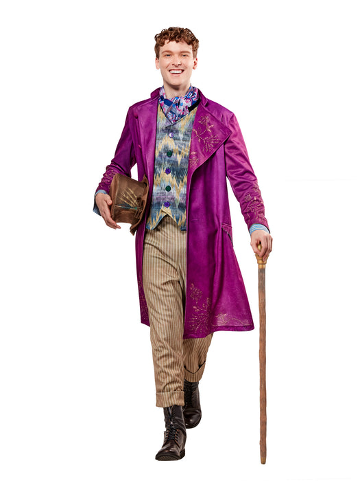 Men's Wonka Movie Willy Wonka Costume - Deluxe - costumesupercenter.com