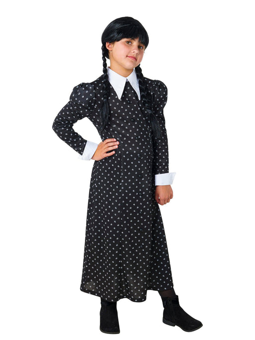 Girls' Wednesday Addams Dress - costumesupercenter.com