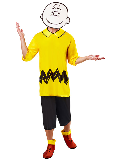 Men's Peanuts Charlie Brown Costume - costumesupercenter.com