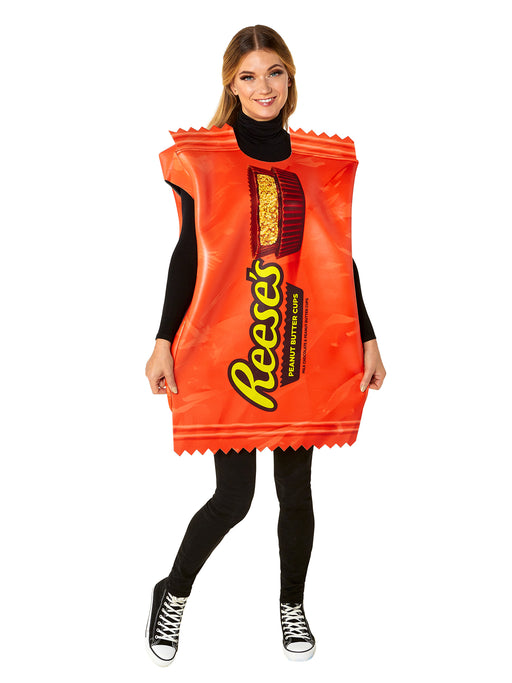 Adult Hersey's Reese's Peanut Butter Cup Costume - costumesupercenter.com