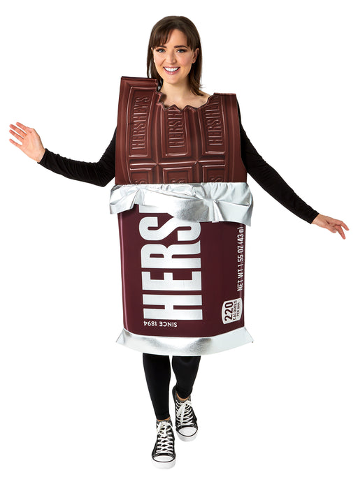 Adult Hersey's Chocolate Bar Costume - costumesupercenter.com