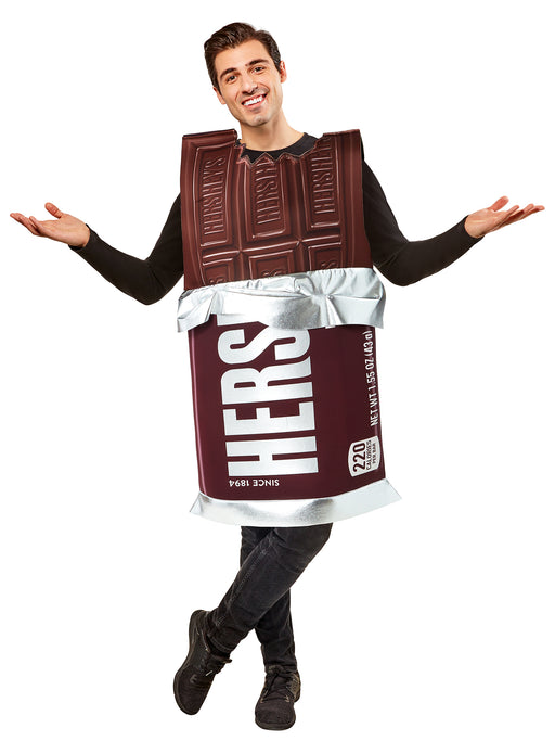 Adult Hersey's Chocolate Bar Costume - costumesupercenter.com