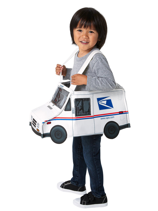 USPS Postal Truck Costume for Toddlers - costumesupercenter.com