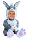 Gray Fluffy Bunny Costume for Babies and Toddlers - costumesupercenter.com