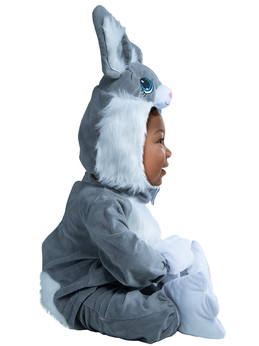 Gray Fluffy Bunny Costume for Babies and Toddlers - costumesupercenter.com