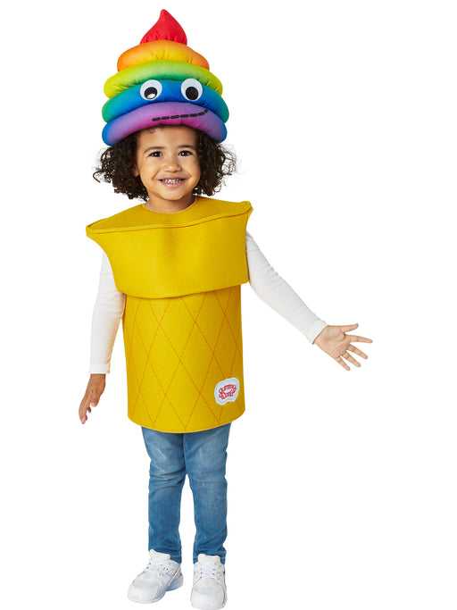 Yummy World Soft Serve Rainbow Ice Cream Costume for Toddlers by Kidrobot - costumesupercenter.com