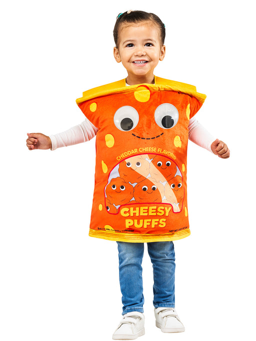 Yummy World Cheesy Puffs Costume for Toddlers by Kidrobot - costumesupercenter.com