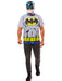 Men's DC Comics Ben Cooper Batman T-Shirt and Half Mask - costumesupercenter.com