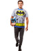 Men's DC Comics Ben Cooper Batman T-Shirt and Half Mask - costumesupercenter.com