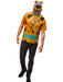 Men's Ben Cooper Scooby Doo T-Shirt and Half Mask - costumesupercenter.com