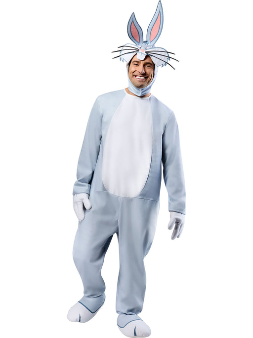 Adult Looney Tunes Bugs Bunny Costume - costumesupercenter.com