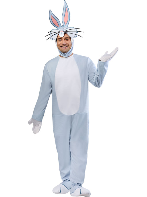Adult Looney Tunes Bugs Bunny Costume - costumesupercenter.com