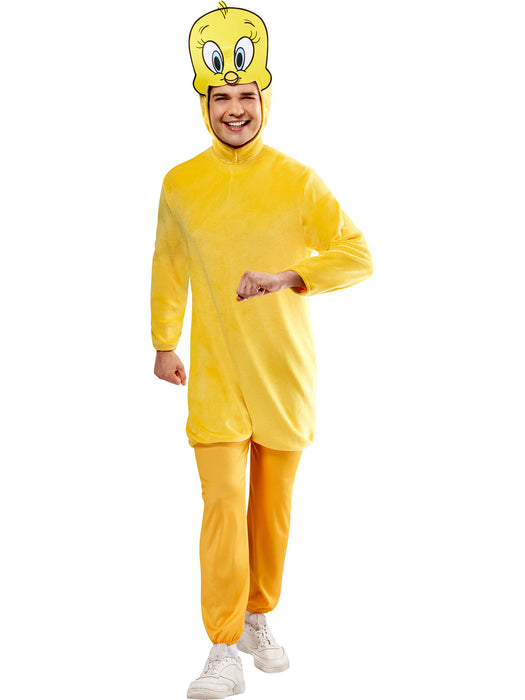 Adult Looney Tunes Tweety Bird Costume - costumesupercenter.com