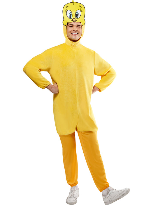 Adult Looney Tunes Tweety Bird Costume - costumesupercenter.com